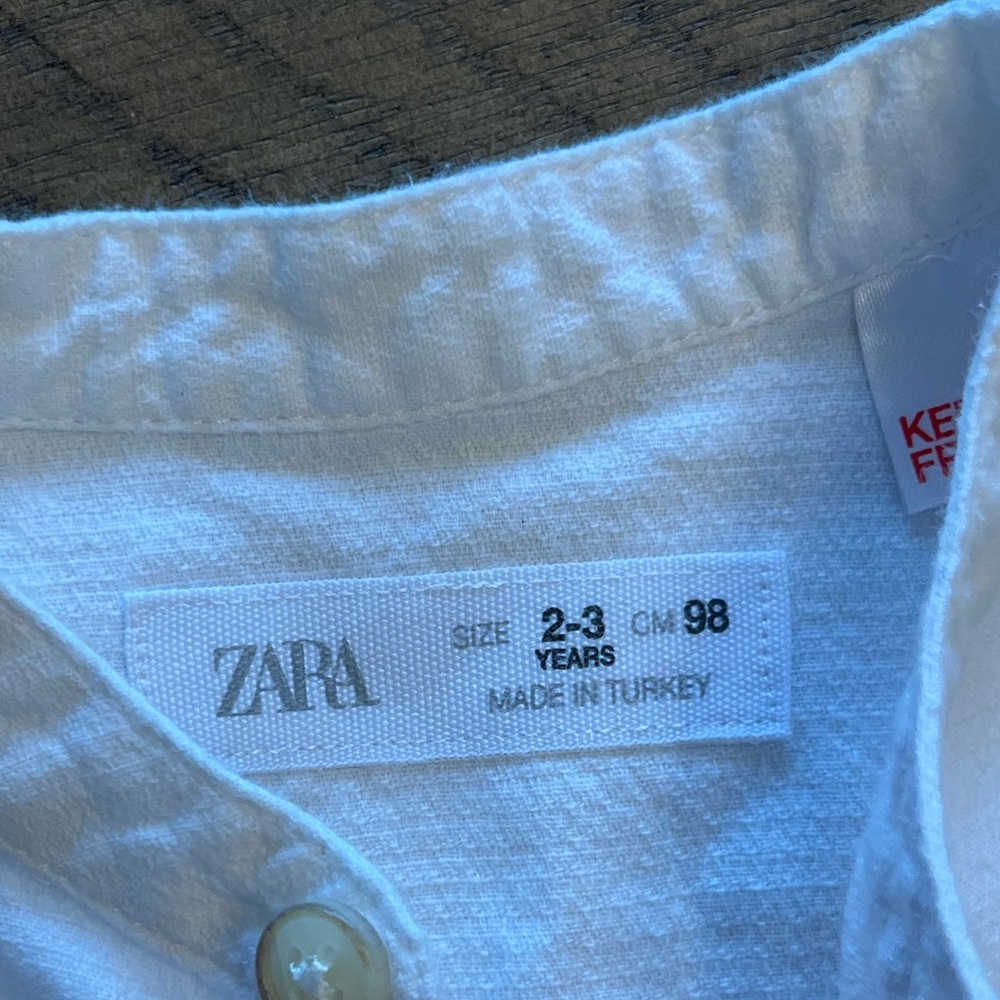 Zara white button down - Picture 2 of 2
